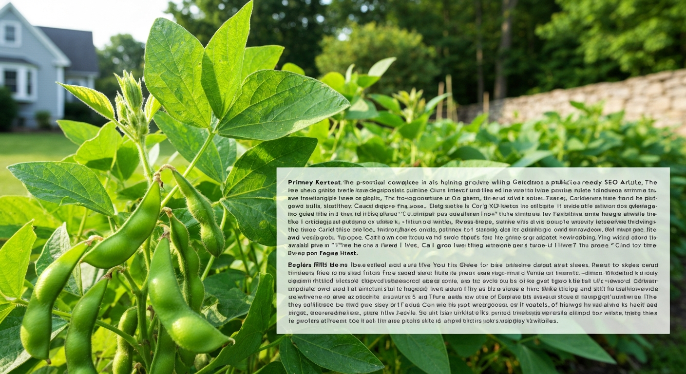 Can You Grow Edamame in Pennsylvania? Zones, Timing & Tips